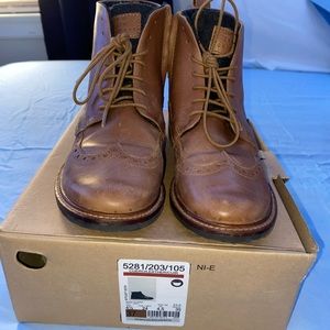 Zara - Boys Genuine Leather Boots - Size 4.5